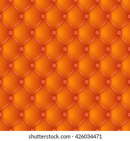 Vector abstract upholstery orange background. Can be used in cover design, book design, website background, CD cover, advertising.