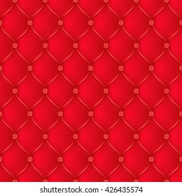 Vector abstract upholstery red background. Can be used in cover design, book design, website background, CD cover, advertising.