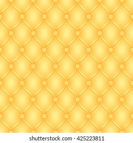 Vector abstract upholstery yellow background. Can be used in cover design, book design, website background, CD cover, advertising.