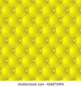 Vector abstract upholstery yellow background. Can be used in cover design, book design, website background, CD cover, advertising.