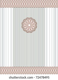 vector abstract vintage card with decorative elements