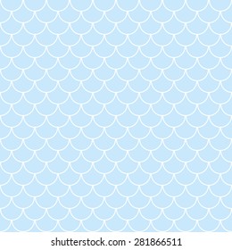 Vector Abstract Wallpaper Background Backdrop Fish Scale Seamless Pattern Repeat