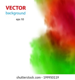 Vector abstract water ink background, easy color editable