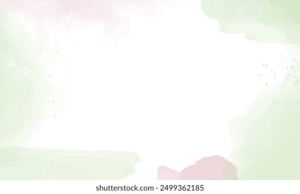 Vector Abstract watercolor background design
