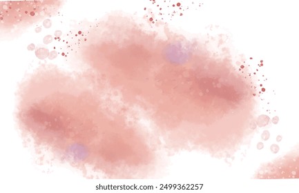 Vector Abstract watercolor background design