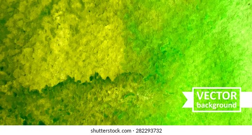 Vector abstract watercolor background. Hand drawn banner for websites, brochures, business, advertising. Eps10