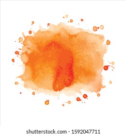 Vector abstract watercolor background illustration.