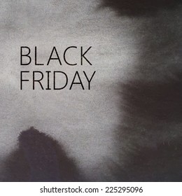 vector abstract watercolor background for your design. black friday promotional poster