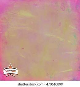 vector abstract watercolor background for your design
