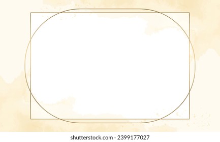 Vektorgrafik-abstrakter Aquarellrahmen-Hintergrund.