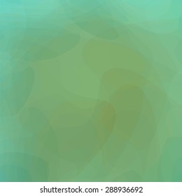 Vector Abstract Watercolor  Green Background. Abstract Green Pattern.