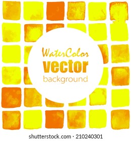 Vector abstract watercolor seamless background. Hand drawn watercolor backdrop. Eps10