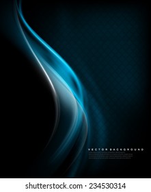 Vector Abstract Wave Background