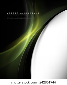 Vector Abstract Wave Background