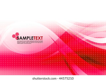 Vector abstract wave background.