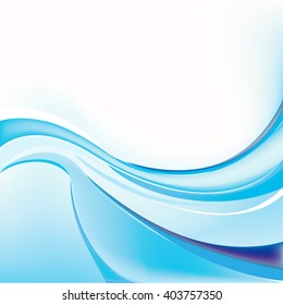 Vector abstract wave background illustration icon  