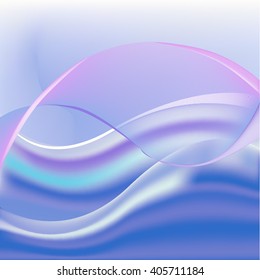 Vector abstract wave background illustration icon  