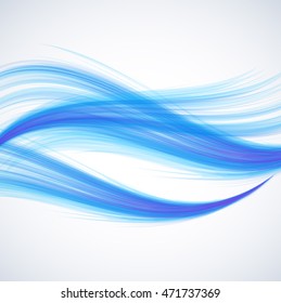 Vector Abstract Wave Background Light Background Stock Vector (Royalty ...