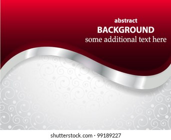 Vector abstract wave background on wallpaper