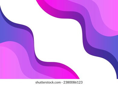 Vector abstract wave colorful wave landing page flat background vector design	