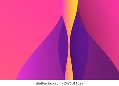 Vector abstract wave colorful wave landing page flat background vector design	