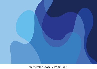 Vector onda abstracta onda colorida página de aterrizaje fondo plano diseño de Vector	