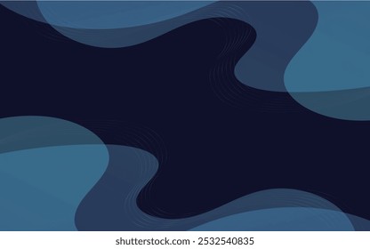 Vector abstract wave colorful wave landing page flat background vector design	
