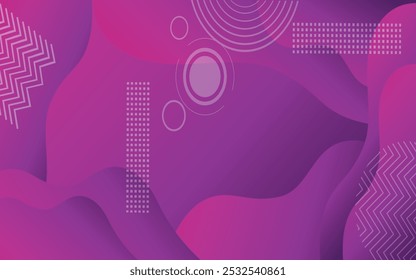 Vector abstract wave colorful wave landing page flat background vector design	
