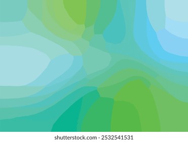 Vector abstract wave colorful wave landing page flat background vector design	