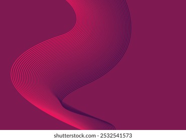 Vector abstract wave colorful wave landing page flat background vector design	