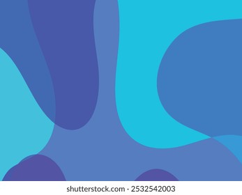 Vector abstract wave colorful wave landing page flat background vector design	