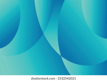 Vector abstract wave colorful wave landing page flat background vector design	