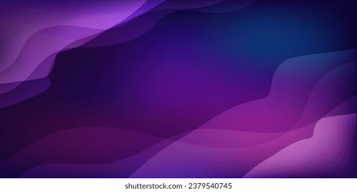 Vector abstract wave line colorful landing page flat background vector design	