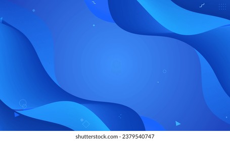 Vector abstract wave line colorful landing page flat background vector design	