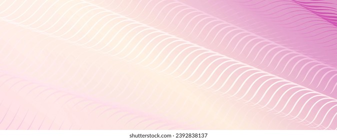 Vector abstract wave line gradient background. Vibrant halftone light purple, pink yellow gradient wave fon. Modern smooth plaid wavy background. Suit for poster, website, sale