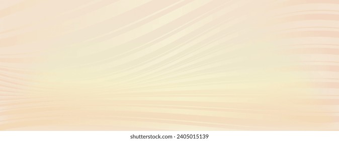 Vector abstract wave line gradient background. Colorful halftone light beige gradient fon. Modern simple gradient in the line . Suit for poster, cover, banner, brochure, website, sale