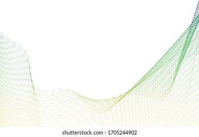 Vector abstract wave pattern background