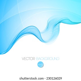 Vector Abstract wave template  background brochure design