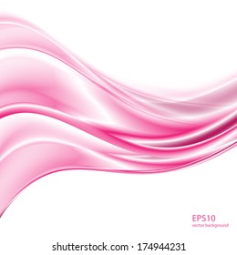 Vector abstract waves background