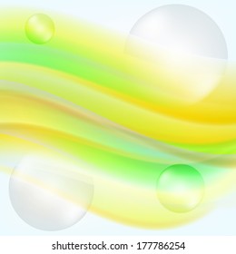 Vector Abstract waves background