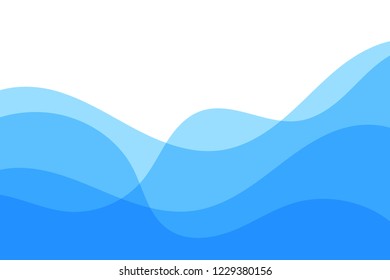 Vector abstract with waves. Template for design