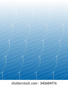 Vector abstract waves texture, colorful waves backdrop.