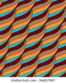 Vector abstract waves texture, colorful waves backdrop.