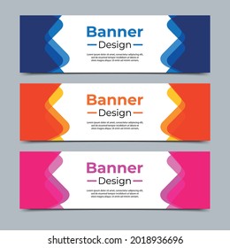 Vector Abstract Web Banner Collection for Business