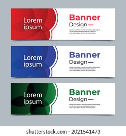 Vector Abstract Web Banner Collection for Business 2