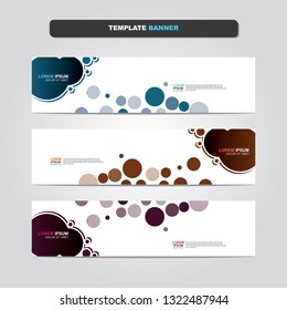 Vector abstract web banner design template. Collection of web banner template. Abstract geometric web design banner template isolated on grey background. Header - landing page Web Design Elements 