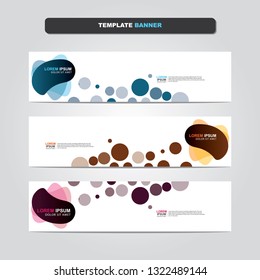 Vector abstract web banner design template. Collection of web banner template. Abstract geometric web design banner template isolated on grey background. Header - landing page Web Design Elements 