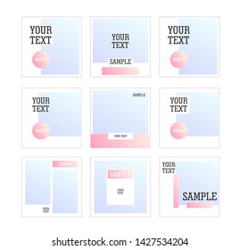 Vector abstract web banner design template. Abstract geometric web design banner template isolated on grey background. Header - landing page Web Design Elements.