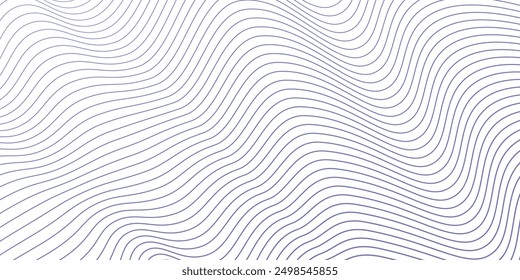 Vector abstract white background with dynamic waves lines.