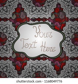 Vector. Abstract white, black and red alphabet ornament border on white, black and red background. Stripe of random letters fly in middle. For education writing design. Seamless.